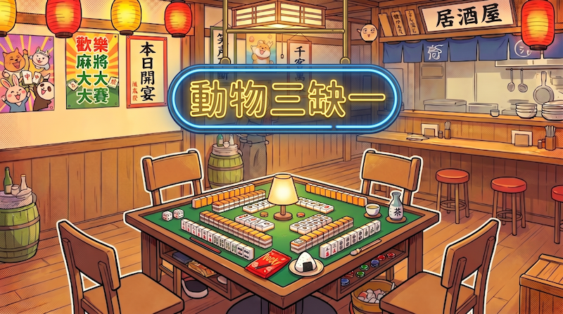 動物三缺一