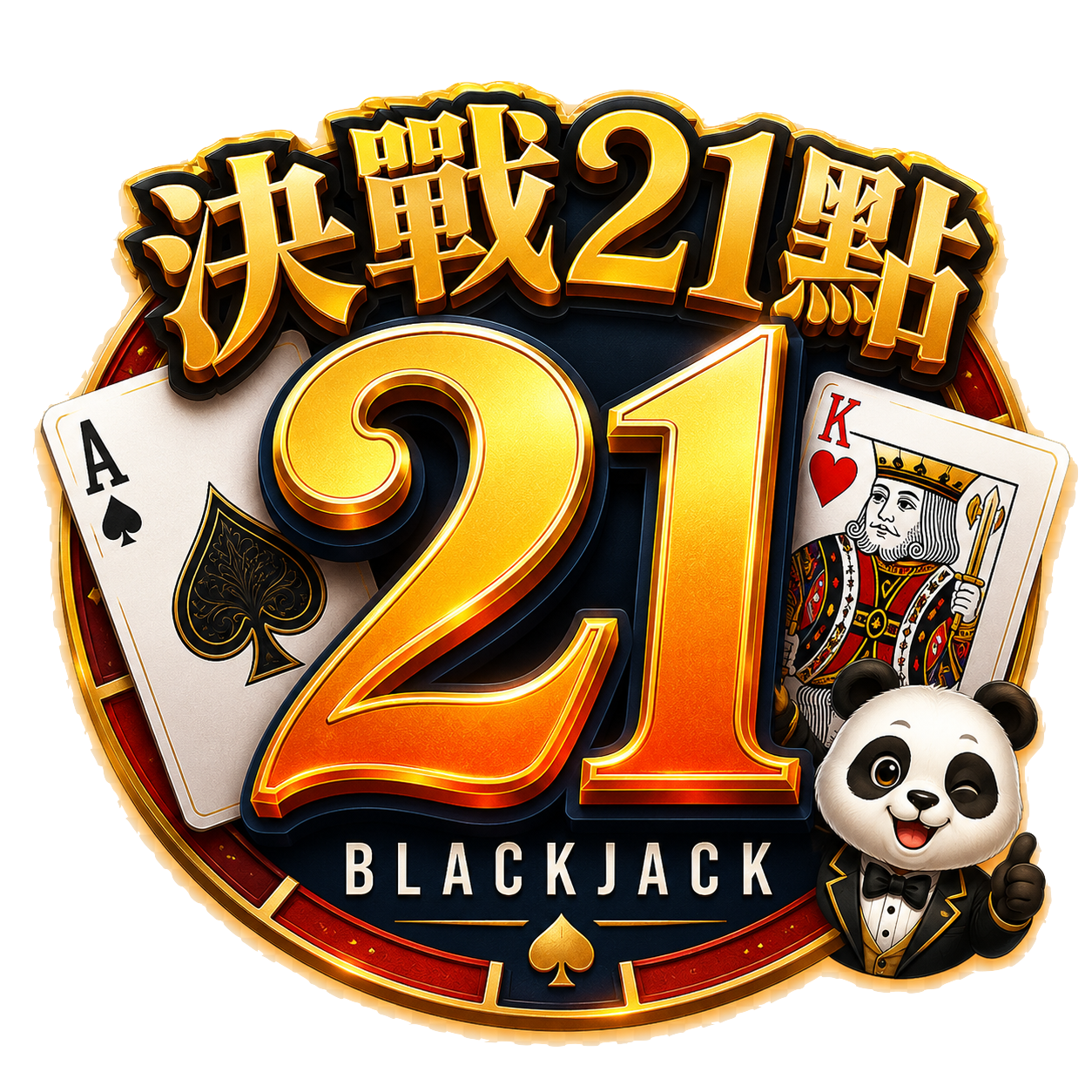 決戰21點 Logo